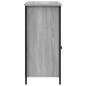 vidaXL Aparador madera de ingeniería gris Sonoma 100x35x75 cm vidaXL Aparador madera de ingeniería gris Sonoma 100x35x75 cm