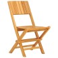 vidaXL Sillas de jardín plegables 2 uds madera maciza teca 47x61x90cm vidaXL Sillas de jardín plegables 2 uds madera maciza teca 47x61x90cm