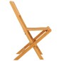 vidaXL Sillas de jardín plegables 2 uds madera maciza teca 47x61x90cm vidaXL Sillas de jardín plegables 2 uds madera maciza teca 47x61x90cm