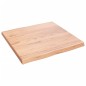 vidaXL Tablero mesa madera tratada borde natural marrón 60x60x(2-4) cm vidaXL Tablero mesa madera tratada borde natural marrón 60x60x(2-4) cm