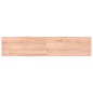 vidaXL Tablero mesa madera tratada borde natural marrón 180x40x(2-4)cm vidaXL Tablero mesa madera tratada borde natural marrón 180x40x(2-4)cm