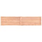 vidaXL Tablero mesa madera tratada borde natural marrón 180x40x(2-4)cm vidaXL Tablero mesa madera tratada borde natural marrón 180x40x(2-4)cm