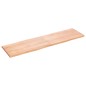 vidaXL Tablero mesa madera tratada borde natural marrón 180x50x(2-4)cm vidaXL Tablero mesa madera tratada borde natural marrón 180x50x(2-4)cm