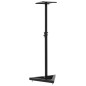 vidaXL Soportes para altavoces de estudio 2 unidades acero negro vidaXL Soportes para altavoces de estudio 2 unidades acero negro