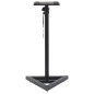 vidaXL Soportes para altavoces de estudio 2 unidades acero negro vidaXL Soportes para altavoces de estudio 2 unidades acero negro