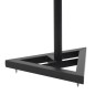 vidaXL Soportes para altavoces de estudio 2 unidades acero negro vidaXL Soportes para altavoces de estudio 2 unidades acero negro