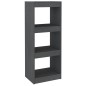 vidaXL Estantería/divisor de espacios madera de pino gris 40x30x103,5 cm vidaXL Estantería/divisor de espacios madera de pino gris 40x30x103,5 cm