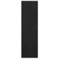 vidaXL Estantería/divisor espacios madera pino negro 40x30x103,5 cm vidaXL Estantería/divisor espacios madera pino negro 40x30x103,5 cm