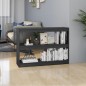 vidaXL Estantería/divisor de espacios madera pino gris 100x30x71,5 cm vidaXL Estantería/divisor de espacios madera pino gris 100x30x71,5 cm