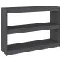 vidaXL Estantería/divisor de espacios madera pino gris 100x30x71,5 cm vidaXL Estantería/divisor de espacios madera pino gris 100x30x71,5 cm