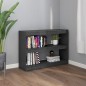 vidaXL Estantería/divisor de espacios madera pino gris 100x30x71,5 cm vidaXL Estantería/divisor de espacios madera pino gris 100x30x71,5 cm