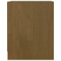 vidaXL Mesita noche madera pino maciza marrón miel 35,5x33,5x41,5 cm vidaXL Mesita noche madera pino maciza marrón miel 35,5x33,5x41,5 cm