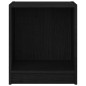 vidaXL Mesita de noche madera maciza de pino negro 35,5x33,5x41,5 cm vidaXL Mesita de noche madera maciza de pino negro 35,5x33,5x41,5 cm