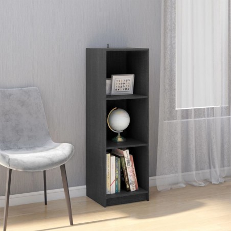 vidaXL Estantería/divisor de espacios madera pino gris 36x33x110 cm