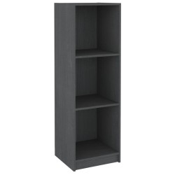 vidaXL Estantería/divisor de espacios madera pino gris 36x33x110 cm