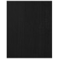vidaXL Mueble de TV de madera maciza de pino negro 70x33x42 cm