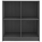 vidaXL Aparador madera maciza de pino gris 70x33x76 cm vidaXL Aparador madera maciza de pino gris 70x33x76 cm