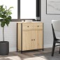 vidaXL Aparador de madera de ingeniería roble Sonoma 70x30x80 cm vidaXL Aparador de madera de ingeniería roble Sonoma 70x30x80 cm