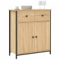 vidaXL Aparador de madera de ingeniería roble Sonoma 70x30x80 cm vidaXL Aparador de madera de ingeniería roble Sonoma 70x30x80 cm
