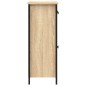 vidaXL Aparador de madera de ingeniería roble Sonoma 70x30x80 cm vidaXL Aparador de madera de ingeniería roble Sonoma 70x30x80 cm