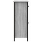 vidaXL Aparador de madera de ingeniería gris Sonoma 70x30x80 cm vidaXL Aparador de madera de ingeniería gris Sonoma 70x30x80 cm