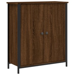 vidaXL Aparador de madera de ingeniería marrón roble 70x30x80 cm