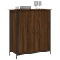 vidaXL Aparador de madera de ingeniería marrón roble 70x30x80 cm vidaXL Aparador de madera de ingeniería marrón roble 70x30x80 cm