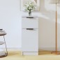 vidaXL Aparador de madera contrachapada blanco 30x30x70 cm vidaXL Aparador de madera contrachapada blanco 30x30x70 cm