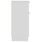 vidaXL Aparador de madera contrachapada blanco 30x30x70 cm vidaXL Aparador de madera contrachapada blanco 30x30x70 cm