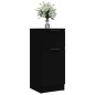 vidaXL Aparador de madera contrachapada negro 30x30x70 cm vidaXL Aparador de madera contrachapada negro 30x30x70 cm