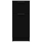vidaXL Aparador de madera contrachapada negro 30x30x70 cm vidaXL Aparador de madera contrachapada negro 30x30x70 cm
