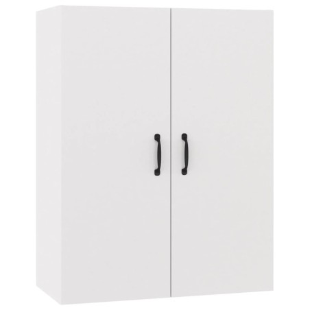 vidaXL Armario colgante de madera contrachapada blanco 69,5x34x90 cm