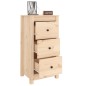 vidaXL Aparador de madera maciza de pino 40x35x80 cm vidaXL Aparador de madera maciza de pino 40x35x80 cm