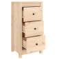 vidaXL Aparador de madera maciza de pino 40x35x80 cm vidaXL Aparador de madera maciza de pino 40x35x80 cm