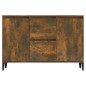 vidaXL Aparador madera contrachapada color roble ahumado 104x35x70 cm vidaXL Aparador madera contrachapada color roble ahumado 104x35x70 cm