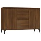 vidaXL Aparador de madera contrachapada roble marrón 104x35x70 cm vidaXL Aparador de madera contrachapada roble marrón 104x35x70 cm