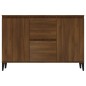 vidaXL Aparador de madera contrachapada roble marrón 104x35x70 cm vidaXL Aparador de madera contrachapada roble marrón 104x35x70 cm