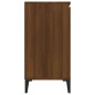 vidaXL Aparador de madera contrachapada roble marrón 104x35x70 cm vidaXL Aparador de madera contrachapada roble marrón 104x35x70 cm