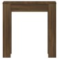 vidaXL Mesa de comedor madera contrachapada roble marrón 140x74,5x76 cm vidaXL Mesa de comedor madera contrachapada roble marrón 140x74,5x76 cm