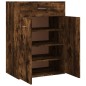 vidaXL Mueble zapatero madera contrachapada roble ahumado 60x35x84 cm vidaXL Mueble zapatero madera contrachapada roble ahumado 60x35x84 cm