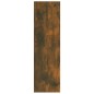 vidaXL Estantería de pared contrachapada roble ahumado 75x16x55 cm vidaXL Estantería de pared contrachapada roble ahumado 75x16x55 cm