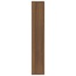 vidaXL Estantería pared madera contrachapada marrón roble 36x16x90 cm vidaXL Estantería pared madera contrachapada marrón roble 36x16x90 cm