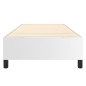vidaXL Estructura de cama box spring cuero sintético blanco 80x200 cm vidaXL Estructura de cama box spring cuero sintético blanco 80x200 cm