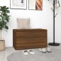 vidaXL Banco pasillo madera contrachapada roble marrón 80x40x45 cm vidaXL Banco pasillo madera contrachapada roble marrón 80x40x45 cm