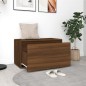 vidaXL Banco pasillo madera contrachapada roble marrón 80x40x45 cm vidaXL Banco pasillo madera contrachapada roble marrón 80x40x45 cm