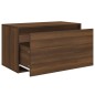 vidaXL Banco pasillo madera contrachapada roble marrón 80x40x45 cm vidaXL Banco pasillo madera contrachapada roble marrón 80x40x45 cm