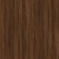 vidaXL Estantería/Biombo madera contrachapada marrón roble 80x24x192cm