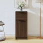 vidaXL Aparador madera contrachapada color roble marrón 30x30x70 cm