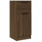 vidaXL Aparador madera contrachapada color roble marrón 30x30x70 cm