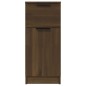 vidaXL Aparador madera contrachapada color roble marrón 30x30x70 cm